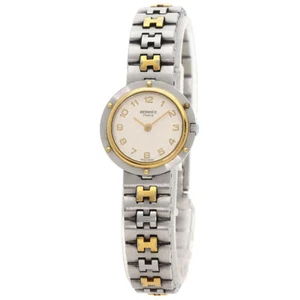 HERMES Olympia Watches Stainless Steel/SSxGP Ladies - Picture 1 of 20
