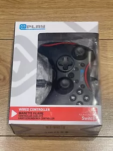 @Play At Play Wired Black Nintendo Switch Controller Remote - Picture 1 of 4