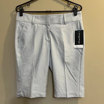 Bermudas de golf Tommy Armour Dri Logic para mujer 6 rayas nuevas con etiquetas tiro alto Foto 1 de 4