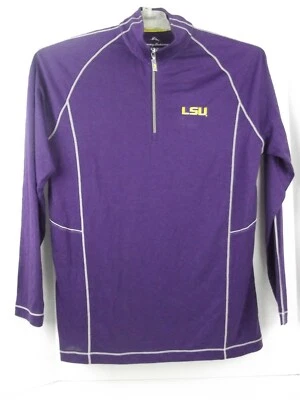 LSU Tommy Bahama Louisiana Core Goal Keeper Pullover Chaqueta de Golf Hombres Talla M Nueva con Etiquetas Foto 1 de 4