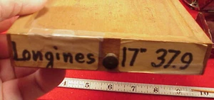 ORIGINAL PRO STÜCK VINTAGE LONGINES 17 Linien KALIBER 37,9 ABC TEILE 550 GRADE - Bild 1 von 8