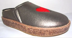 ED Ellen DeGeneres Tillie Slippers, Matte Bronze Glimmer Suede, 6 M - Picture 1 of 3