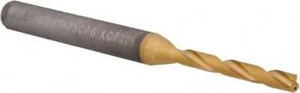 Kennametal 4149129 Jobber Length Drill Bit: 0.125" Dia, 140°, Carbide/TiAlN - Picture 1 of 1