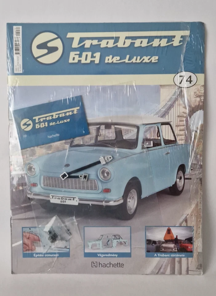 Trabant 601 de Luxe 1:8 Baumodel Nr  Ausgabe 74 DDR PKW 1/8 Hachette Bauteil - Bild 1 von 1