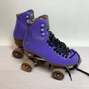 Moxi Beach Bunny Rollschuhe – Damengröße 7 lila periwinkle - Bild 1 von 13