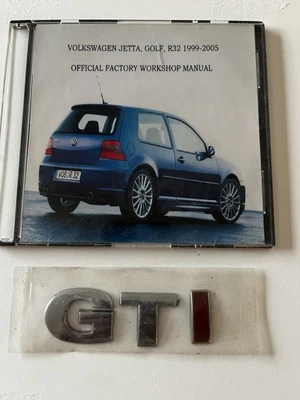 VW Volkswagen JETTA, GOLF, R32, GTI 1999 - 2005 Manual de taller oficial de fábrica Foto 1 de 2