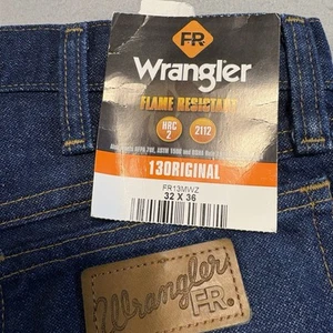 Mens Wrangler Flame Resistant 13 Original Jeans FR13MWZ Size 32X36 New w/Tags - Picture 1 of 11