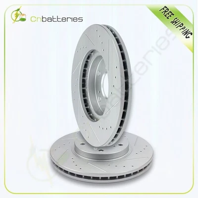 Rotores de discos de freio dianteiro para Honda Accord EX-L, Acura CL TL TSX 1999-2011 - Imagem 1 de 4