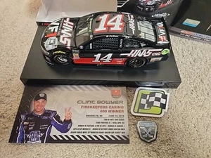 2018 Clint Bowyer 14 Haas 30 Years Of VF1 Michigan Win 1/24 Lionel 1/505 Rare - Picture 1 of 4