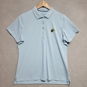 Due Process Stable Shirt Damen Large blau Peter Millar Golf Polo Kurzarm - Bild 1 von 13