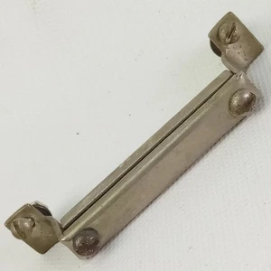 Slingerland 2 9/16" Caja Tambor Butt Plate Níquel Gretsch Vintage Marcha/Desfile - Imagen 1 de 2