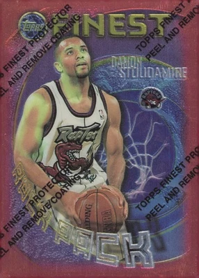 1995-96 Topps Finest Rack Pack #RP-3 Дэймон Стоудамир Новичок RC с Peel Toronto - Изображение 1 из 2