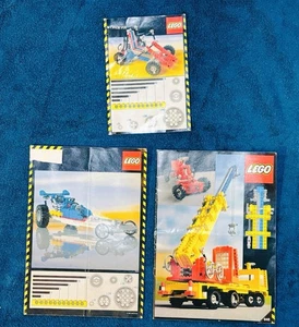 Vintage Lego Instruction Sheets Manuals 1980’s Lot Of 3 Booklets 948 8847 8841 - Picture 1 of 17