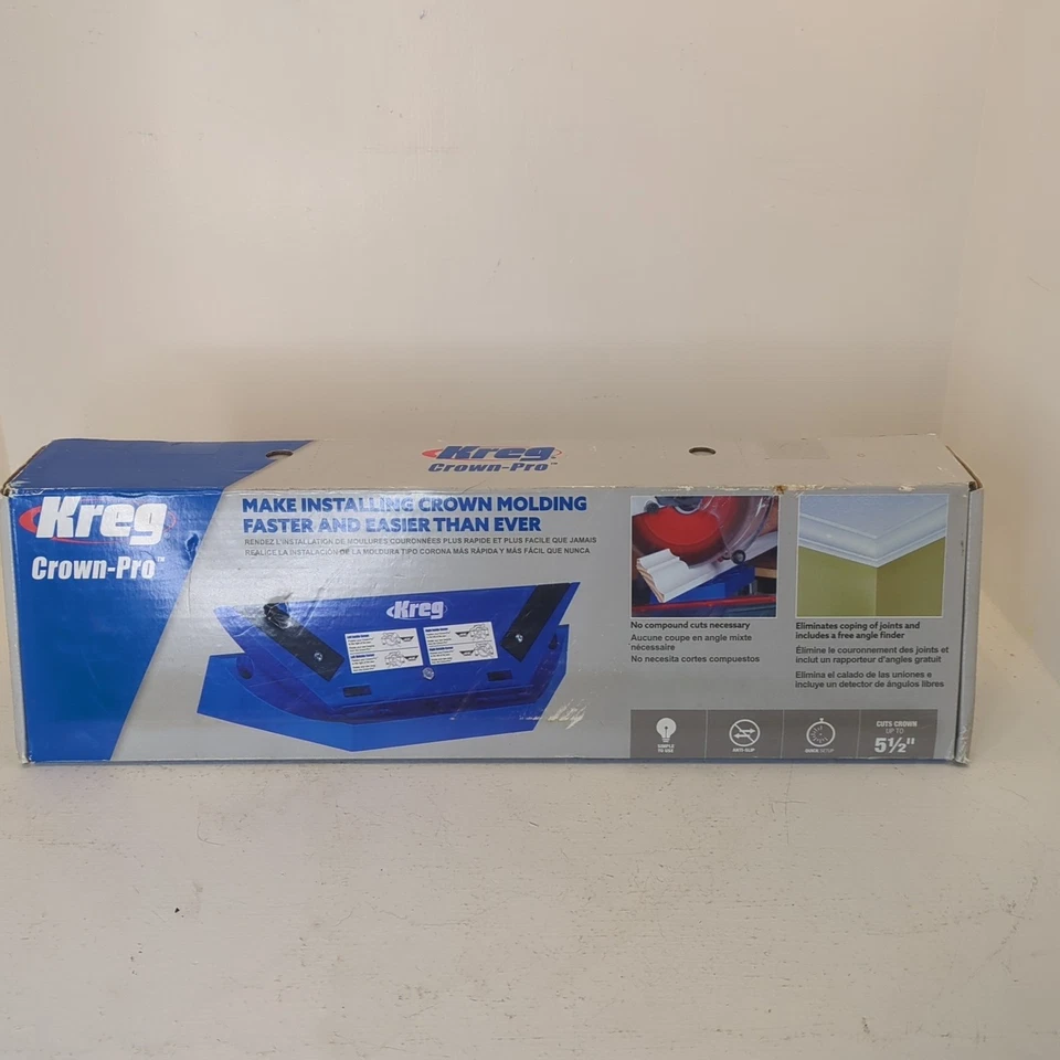 Kreg KMA2800 Crown-Pro Crown Molding Tool New Sealed - Image 1 of 4