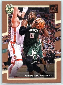 2017-18 Panini Donruss Greg Monroe Milwaukee Bucks #82 - Picture 1 of 2