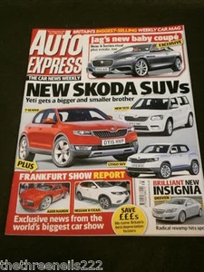 AUTO EXPRESS #1286 - FRANKFURT SHOW - SEPT 18 2013 - Bild 1 von 1