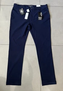 Calvin Klein Genius 4-Way Stretch Golf Ttousers Navy Slim Fit Mens W40 L BNWT - Picture 1 of 5