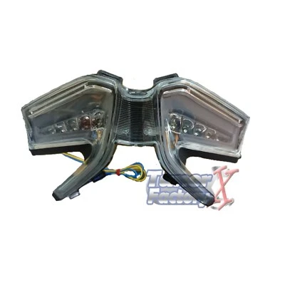 18 FOR DUCATI Panigale 1299 S LED Integrated L+R Taillight 2019 Clear LEn E-MARK - Image 1 of 4