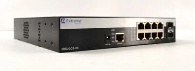 Extreme Networks 08G20G2-08 8 port 10/100/1000 800-Series Layer 2 switch - Image 1 of 4