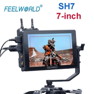 FEELWORLD SH7 7-inch Ultra Bright 2200nit Camera SLR Monitor 3G-LUT 4K SDI HDMI - Picture 1 of 9