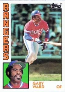 1984 Topps Traded #126T Gary Ward Texas Rangers - Picture 1 of 2