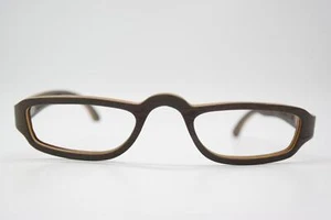 Brille Woodone CAESAR 07 M Braun Oval Brillengestell eyeglasses Neu - Bild 1 von 6