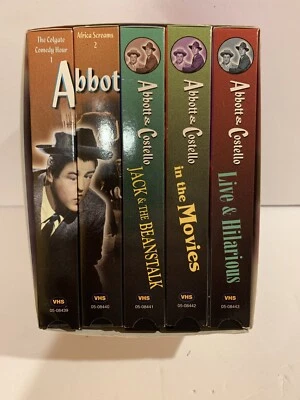 Abbott & Costello Collection Series 5 Pack 1999 VHS 05-03267 GOOD TIMES Corp. - Image 1 of 4