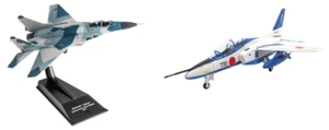 Juego de 2 aviones de combate 1:100 MIG-29 + avión militar Kawasaki T-4 LSD54 - Imagen 1 de 3