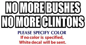 Hillary Clinton #3 lustiger Vinyl-Aufkleber Sticker Auto Fenster Stoßstange Laptop Tablet 7" - Bild 1 von 3