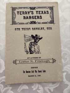 TERRY'S TEXAS RANGERS, 8TH TEXAS CAVALRY by Lester N. Fitzhugh - Picture 1 of 2