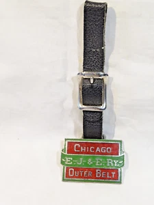 E.J. & E. Ry. Chicago Outer Belt Uhrenanhänger "The J" Elgin Joliet & Eastern - Bild 1 von 8
