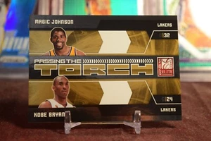 2009 Donruss Elite Passing the Torch Gold /100 Kobe Bryant Magic #1 Clean See Al - Picture 1 of 10