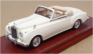 TSM Model 1/43 Scale TSM134352 - 1959 Rolls Royce Silver Cloud I DHC - Cream
