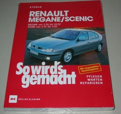 Reparaturanleitung Renault Megane Scenic Pflegen Warten Reparatur Buch NEU! - Bild 1 von 2