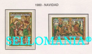 1980 NAVIDAD CHRISTMAS SANT ROMAN DES VILARS  138 / 39 ** MNH ANDORRA TC21875 - Picture 1 of 1
