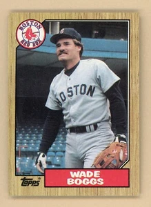 Wade Boggs - 1987 Topps #150 - Boston Red Sox - Picture 1 of 2