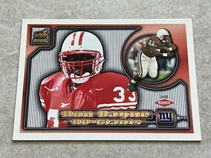 2000 Pacific Aurora Ron Dayne #93 RC Rookie Badgers - New York Giants - Picture 1 of 2