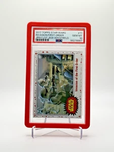 2017 STAR WARS LAST JEDI #71 INVASION/First Orde PSA 10 (057/199) - Picture 1 of 6
