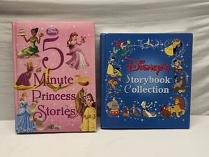2 BEAUTIFUL Disney hard cover books: Princess stories & Storybook collection - Picture 1 of 15