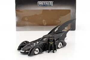 Batmobile Film Batman Forever (1995) schwarz mit Figur Batman 1:24 Jada Toys - Bild 1 von 1