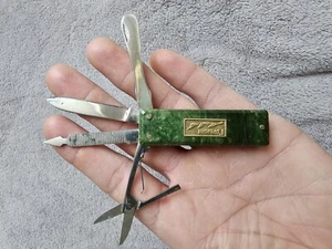 Vintage Składany nóż Brelok Manicure Multitool ZSRR gorkiy - Zdjęcie 1 z 15
