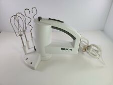 Oreck Hand Held White Mixer with Caddy and attachments