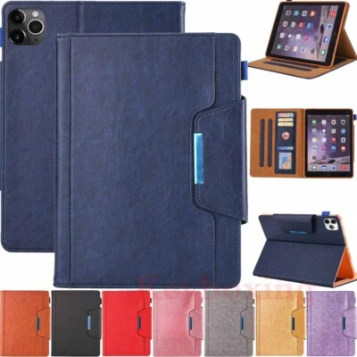 For iPad Air 13" 11" 2024 iPad Pro 12.9" Magnetic Flip Stand Leather Case Cover - Image 1 of 4