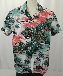 RARE! TOMMY HILFIGER HAWAIIAN SHORT SLEEVE SHIRT SIZE XL NWT! - Bild 1 von 3