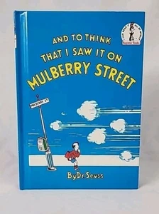 And To Think That I Saw It On Mulberry Street Book Dr. Seuss Book Club Edition - Picture 1 of 9