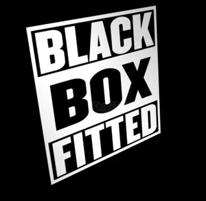 Black Box passender Aufkleber Sticker für Auto Van Fenster Stoßstange Sicherheitsbewusstsein sicher - Bild 1 von 2