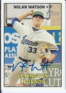 Nolan Watson 2016 Topps Heritage Minors Autogramm - Bild 1 von 1