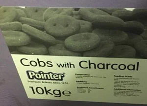 Pointer Cobs Charcoal Dog Biscuits 1.2kg - Picture 1 of 2