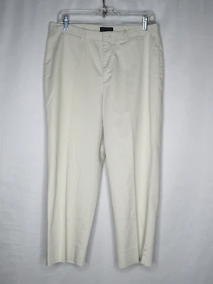 DOCKERS CAQUI MACIZO FRENTE PLANO 23" ENTREPIERNA CAPRIS TALLA 12 #Y927 Foto 1 de 2