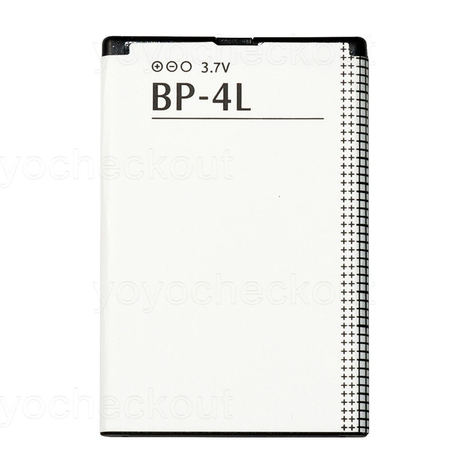 Batería de reemplazo BP-4L de 2 piezas para Nokia N810 E6-00 6650 6760 E71 3G Foto 1 de 4